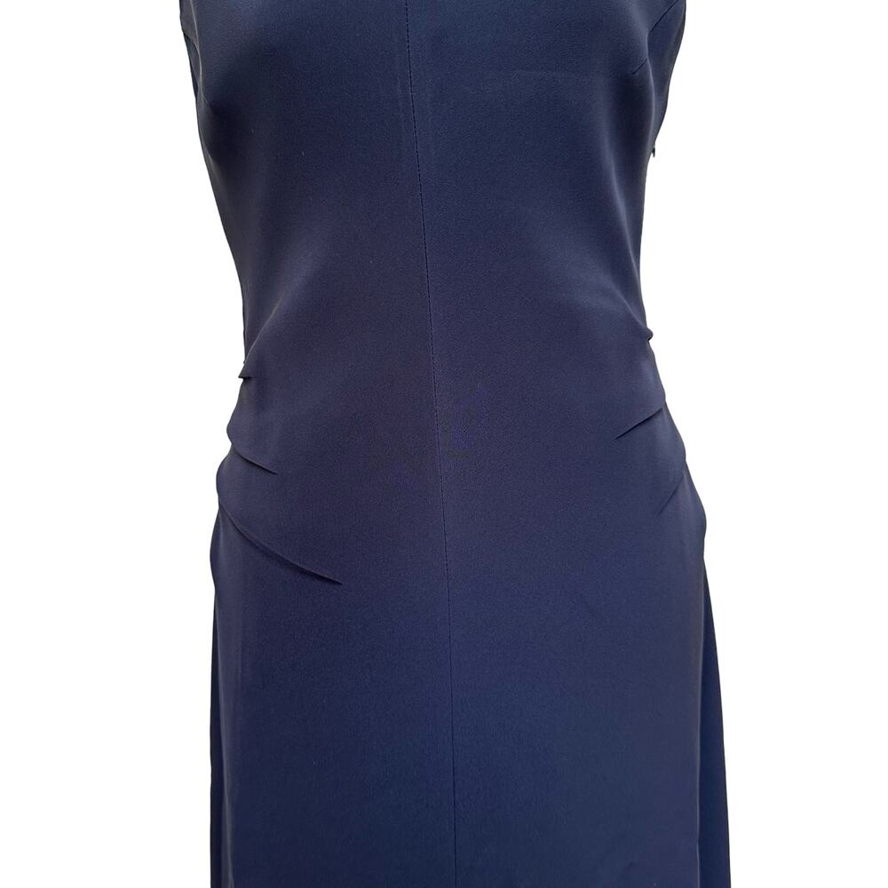 Giorgio Armani Le Collezioni Black Silk Maxi Dress Made in Italy Size 4 - Picture 5 of 7